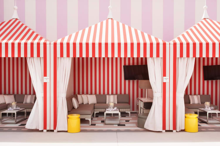 Foxtail Pool Club Cabana